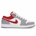 Jordan 1 Low Smoke Grey Gym Red (GS)