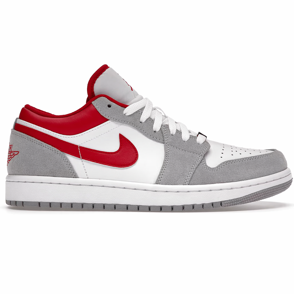 Jordan 1 Low SE Light Smoke Grey Gym Red