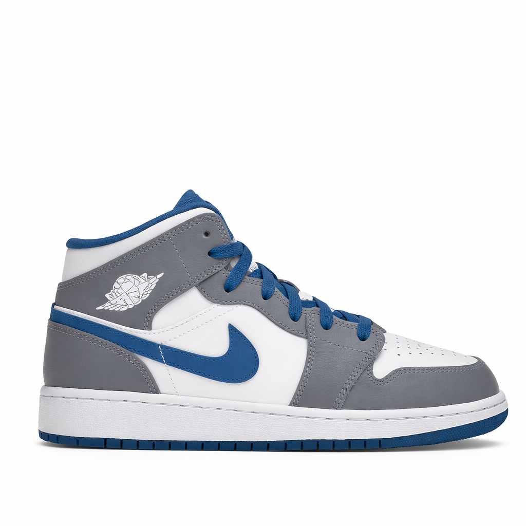 Jordan 1 Mid (GS) True Blue