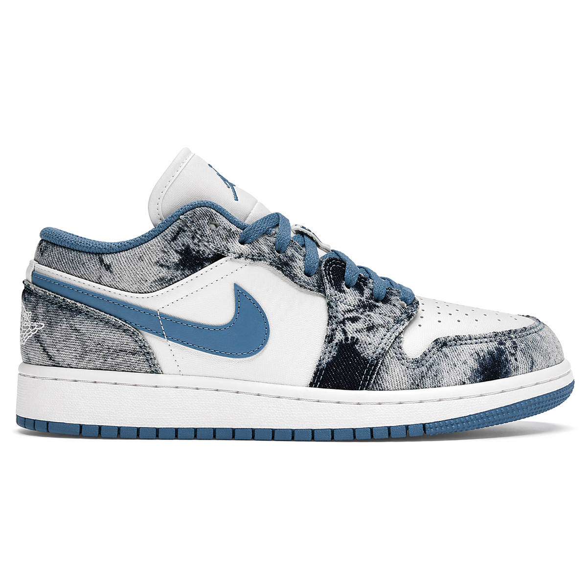 Jordan 1 Low (GS) Washed Denim