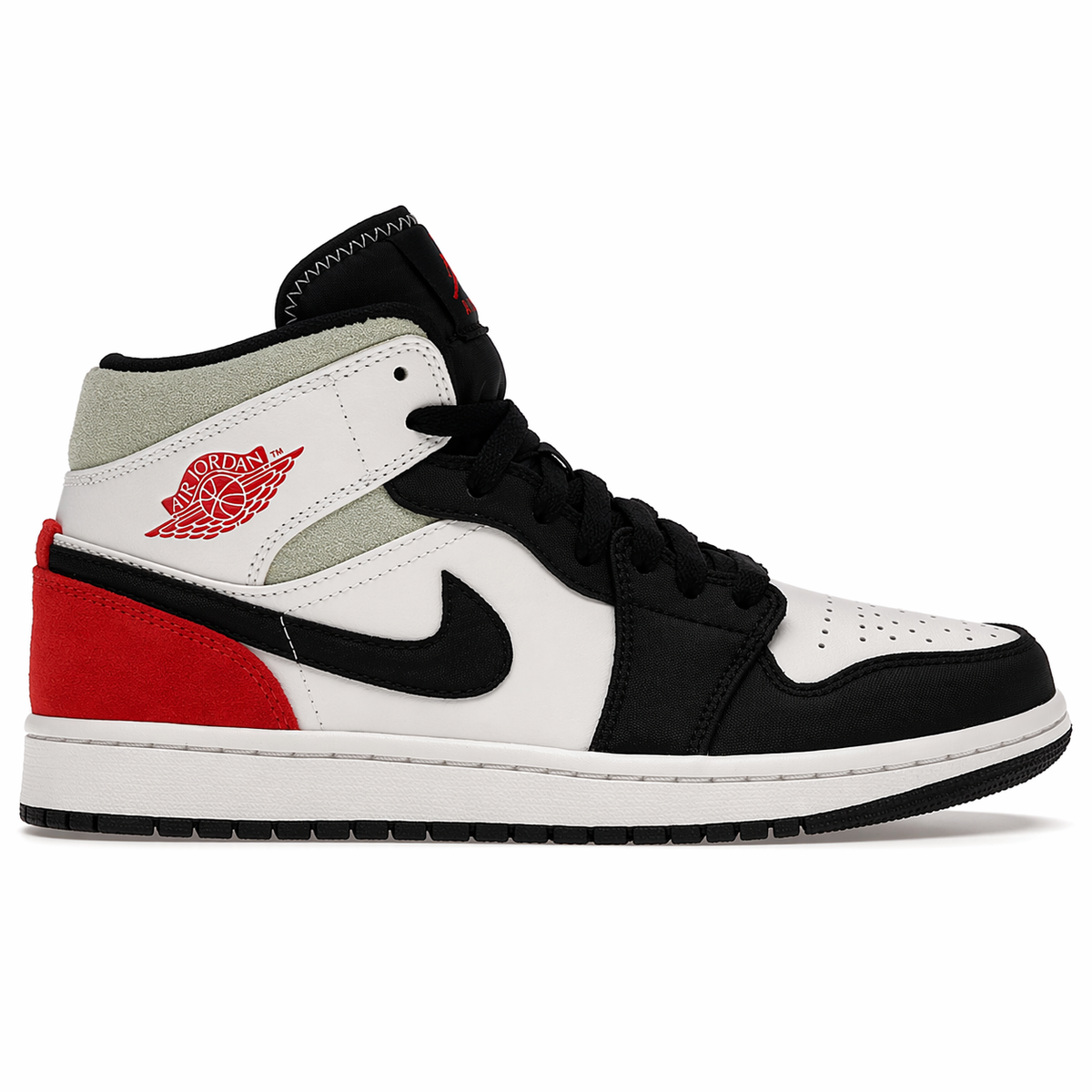 Jordan 1 Mid Union Black Toe