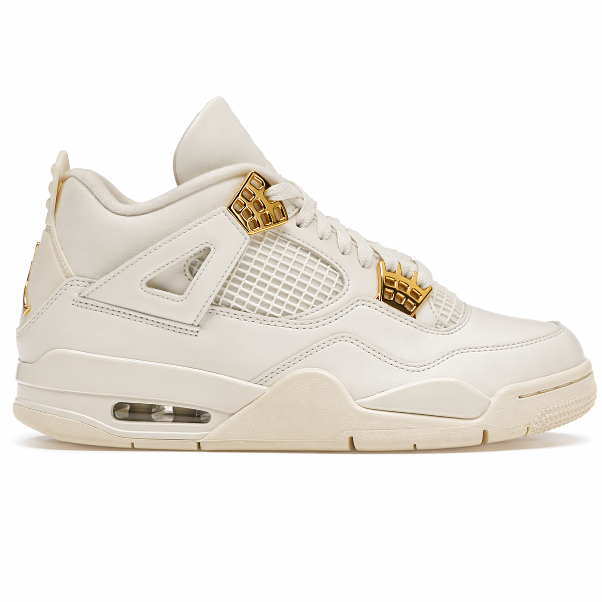 Jordan 4 Metallic Gold (W)